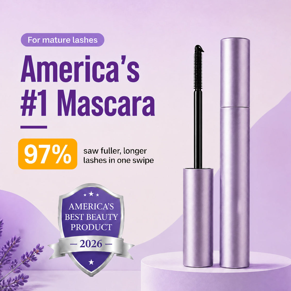Zyvko Mascara - For Mature Lashes