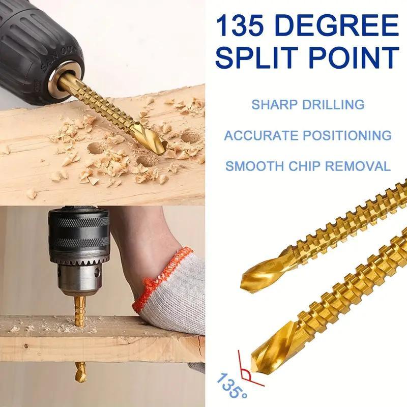 Twist Drill Bit Set Power Tool Accessories(6 Pcs )