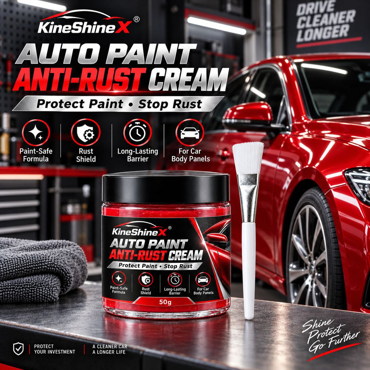 🚗50% OFF NOW! Car Metal Rust Repair Paste‑ Auto Rust Shield Anti‑Corrosion Restoration Cream, Long‑Lasting Protective Barrier for Car Metal Surfaces