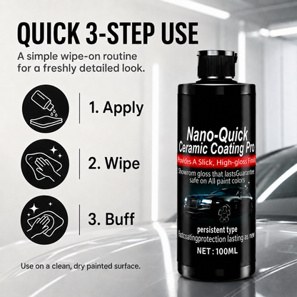 🚗 Hot Sale 49% Off -Automotive Nano Ceramic Coating Spray✨✨