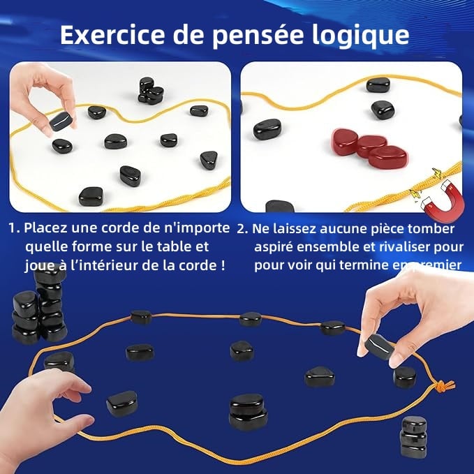 📢 📢 2026 Hot Sale 50% OFF！！🔥New Chess Set with 20 Pieces and Rope