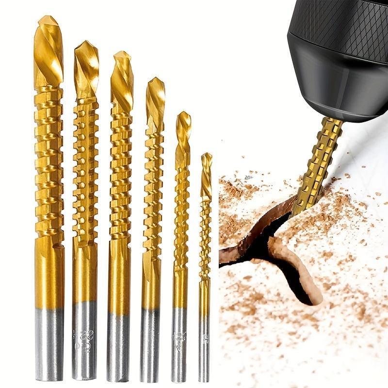 Twist Drill Bit Set Power Tool Accessories(6 Pcs )