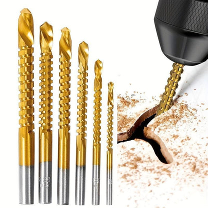 Twist Drill Bit Set Power Tool Accessories(6 Pcs )