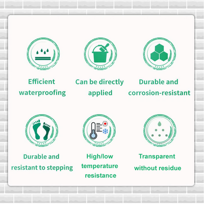 Invisible & Waterproof Sealant for Leak Repair