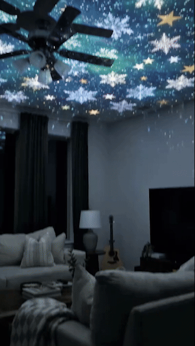 Turn any room into a Christmas scene