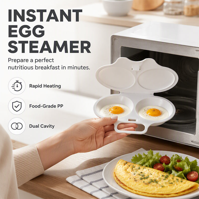 An egg steamer for your microwave