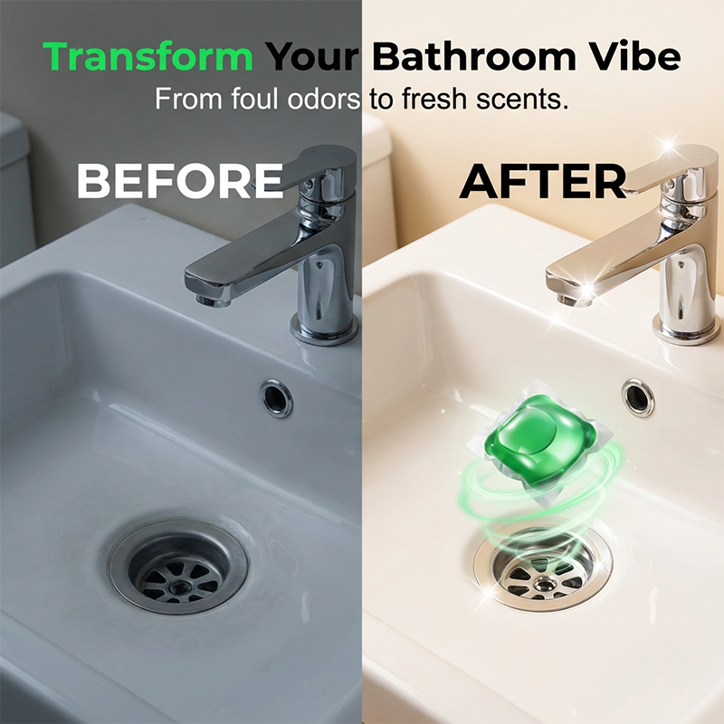 A bathroom that smells like one