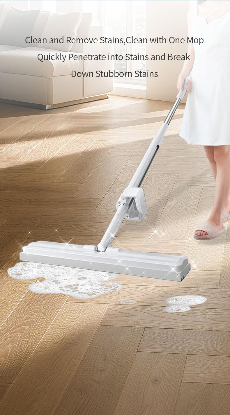 One mop, stains gone