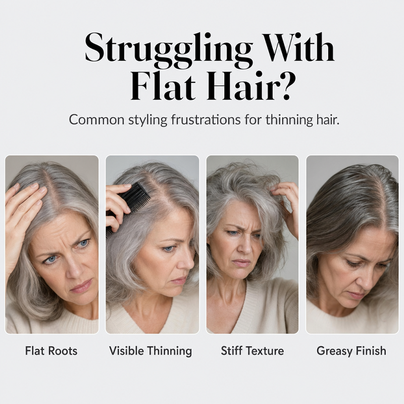 Tired of flat hair?